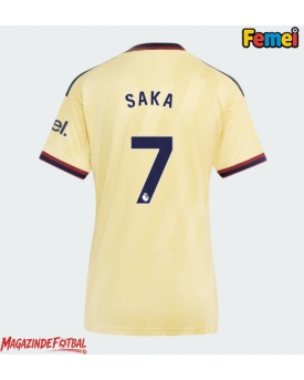 Arsenal Bukayo Saka #7 Tricou Fotbal Replică 2026-27 Femei Treilea Arsenal Bukayo Saka #7 Tricou Fotbal Replică 2026-27 Femei Treilea